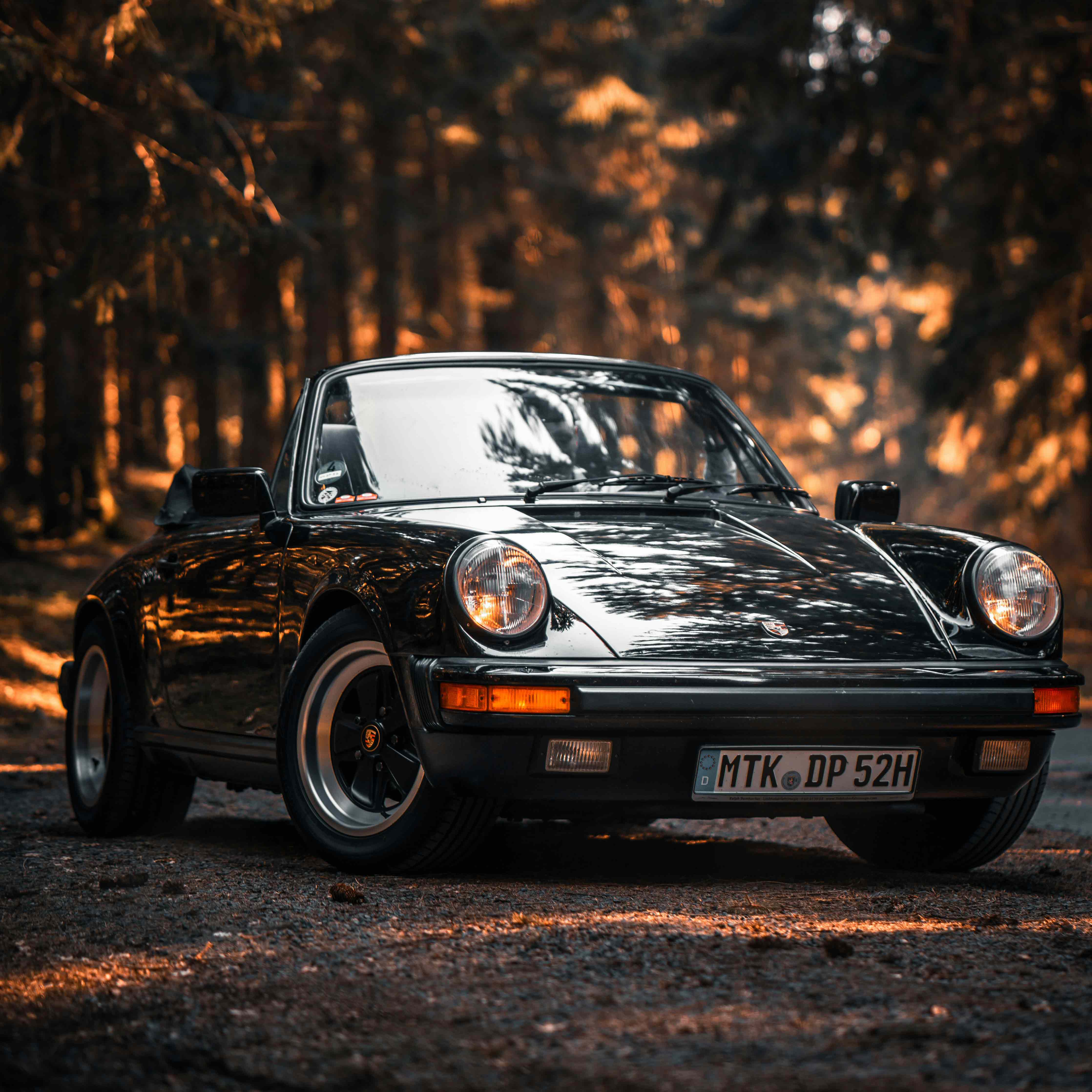 Classical car with stero